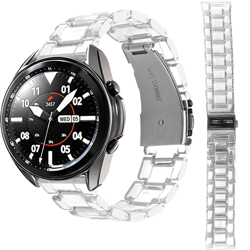 Titan Smartwatch Accessories - Klares Harz-Armband mit drei Gliedern und
