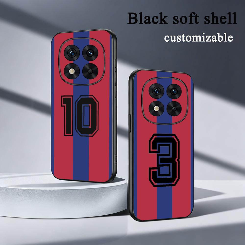 Xiaomi Redmi Note 13 - B-Barcelonas Fußballnummer Handyhülle für Redmi Note
