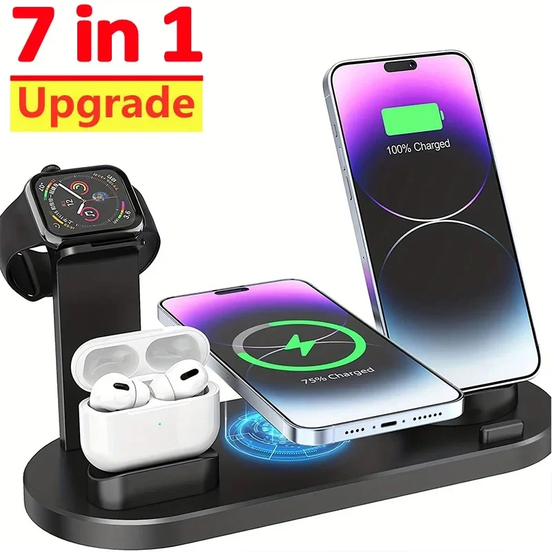 Smartwatch X12 - 7 in 1 kabelloses Ladegerät Stand