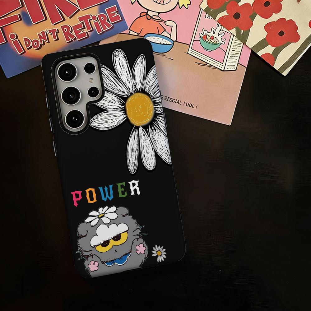 Samsung Galaxy S24 - P-PEACEMINUSONE cooles Muster Handyhülle für Samsung