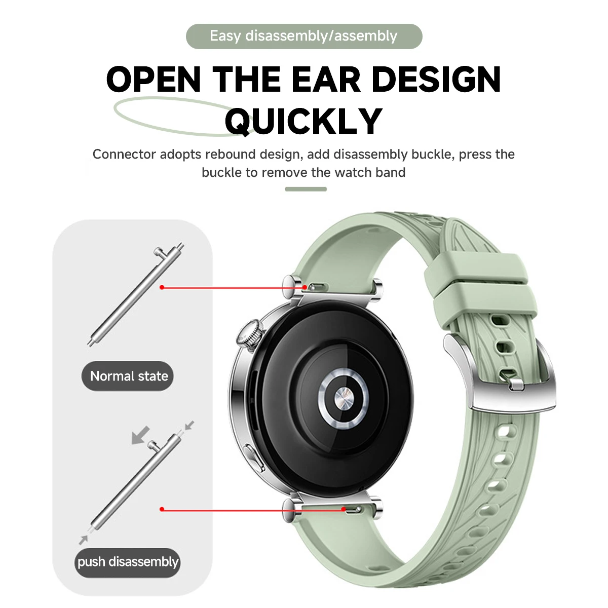 18-mm-Silikonarmband für Huawe – Titan Smartwatch Accessories Bewertung und Preis