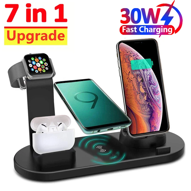 7 in 1 kabelloses Ladegerät St – Smartwatch X12 Bewertung und Preis