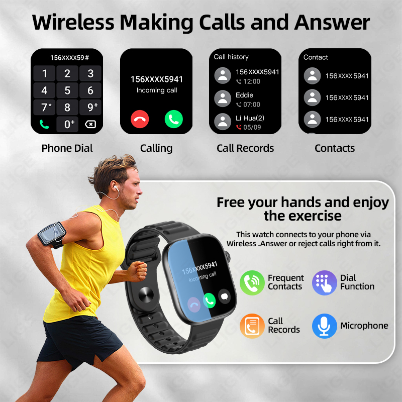 LIGE Smartwatch für Herren, 1, – Smartwatch Custom Bewertung und Preis